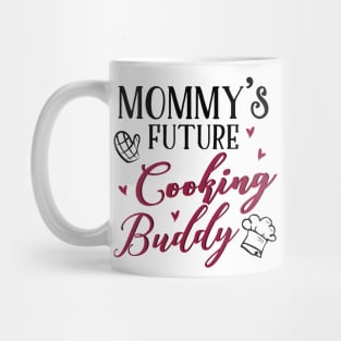 Cooking Mom and Baby Matching T-shirts Gift Mug